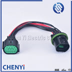14 Pin Auto Headlight Waterproof Connector Car Lamp Light Wire Harness Plug GL301-14021 GL291-14021 For Hyundai Elantra  Kia K3
