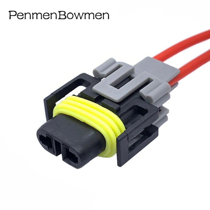 1 Set 2 Pin 12124819 Auto Sealed Waterproof Electrical Cable Connectors Wire Harness Fog Lamp Light Socket Xenon Plug