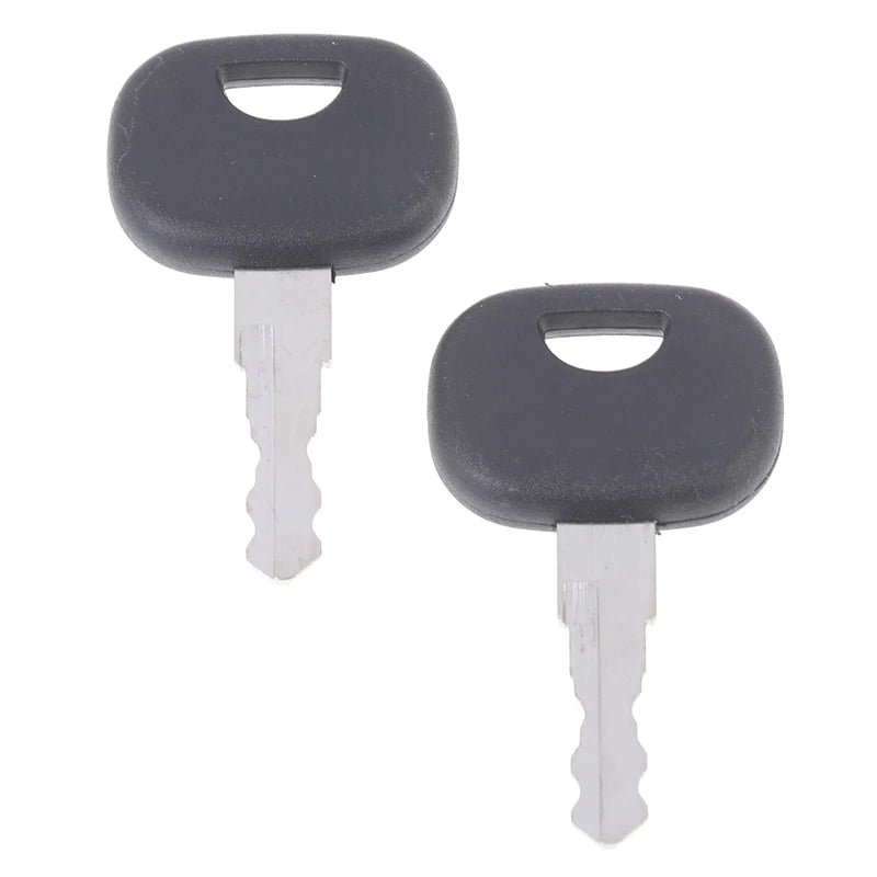 2PCS 14603 Keys For JCB Bomag Dynapac Terex Vibromax New Holland NH  For Ford Moxy Hamm For Volvo