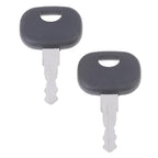 2PCS 14603 Keys For JCB Bomag Dynapac Terex Vibromax New Holland NH  For Ford Moxy Hamm For Volvo