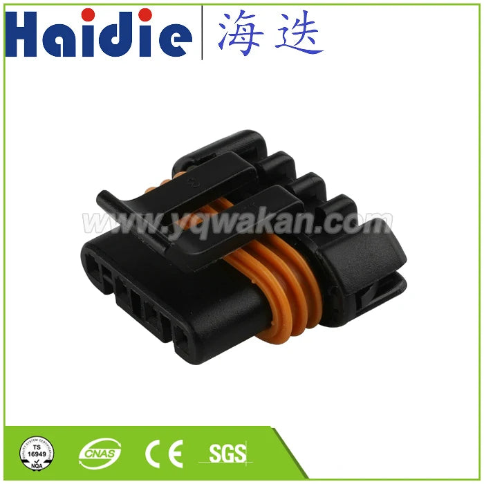 5sets 4pin female auto electric housing plug plastic wiring cable waterproof connector   12186568