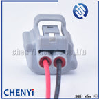 2 Pin female or male Automotive Fog Socket Lamp Plug Turn Signal Light Connector With Cable Wire Harness 90980-11019 For Toyota