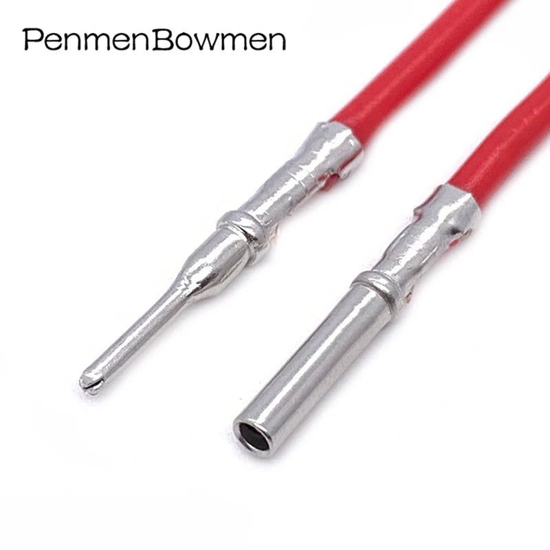 10 Pcs DT Auto Crimp Terminal 1.5MM 1060-16-0122 1062-16-0122 Connectors Pins Cold Pressed Terminals for Car Engine with Cable