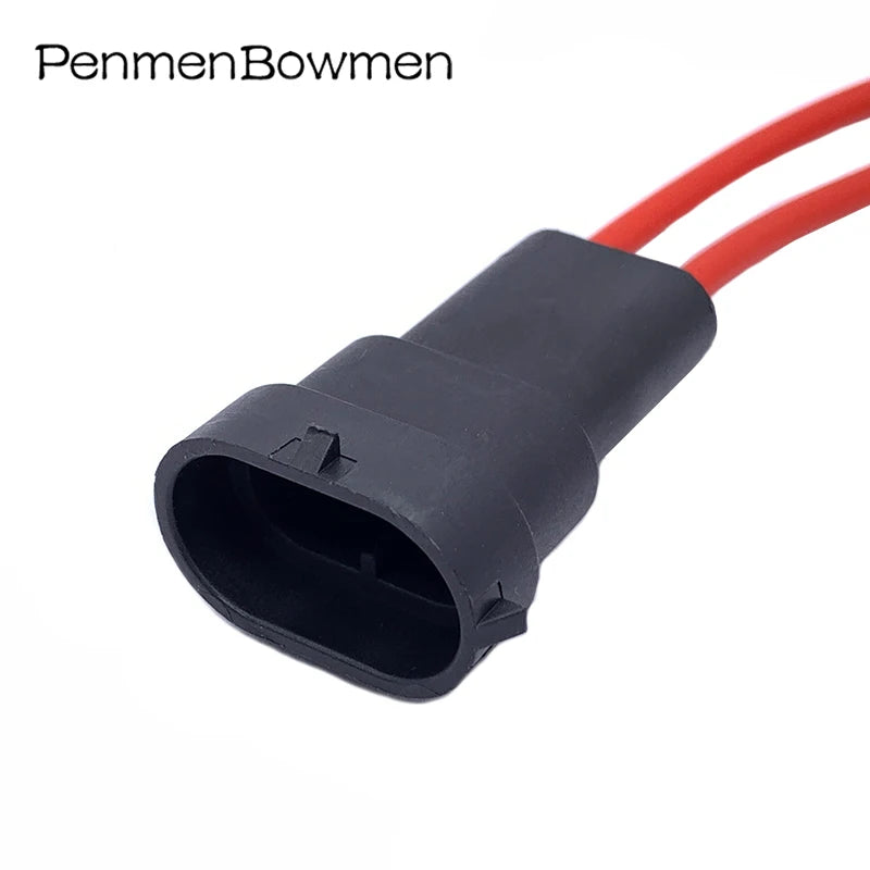 1 Set 2 Pin 12124819 Auto Sealed Waterproof Electrical Cable Connectors Wire Harness Fog Lamp Light Socket Xenon Plug