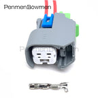 1 Set 2 Pin Auto Fuel Injector Waterproof Female Electrical Connector Wiring Harness for 15423278 15419715