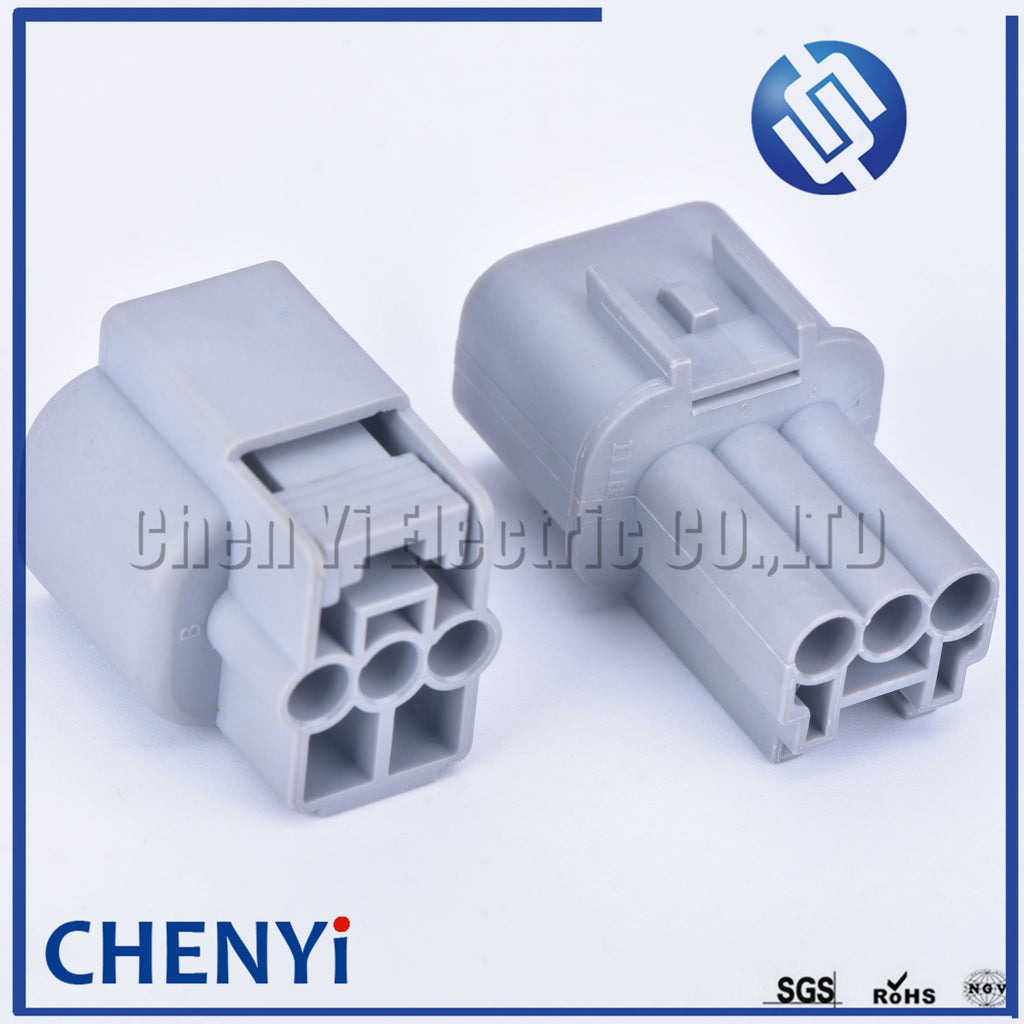 3 Pin waterproof auto wire harness connector Car headlight oxygen sensor plug HN032-03020 HN036-03027 For Hyundai Kia