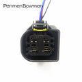 1 Set 4 Pin Auto Water Pump Electrical Cable Connectors Waterproof Female Wire Harness Plug For Benz BMW 10098866 10098862