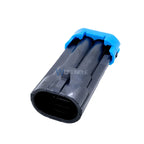 50 Sets 2 Pin Sealed Wire Connector for Automotive Temperature Sensor Plug 12052641 12162000 Quality Assured