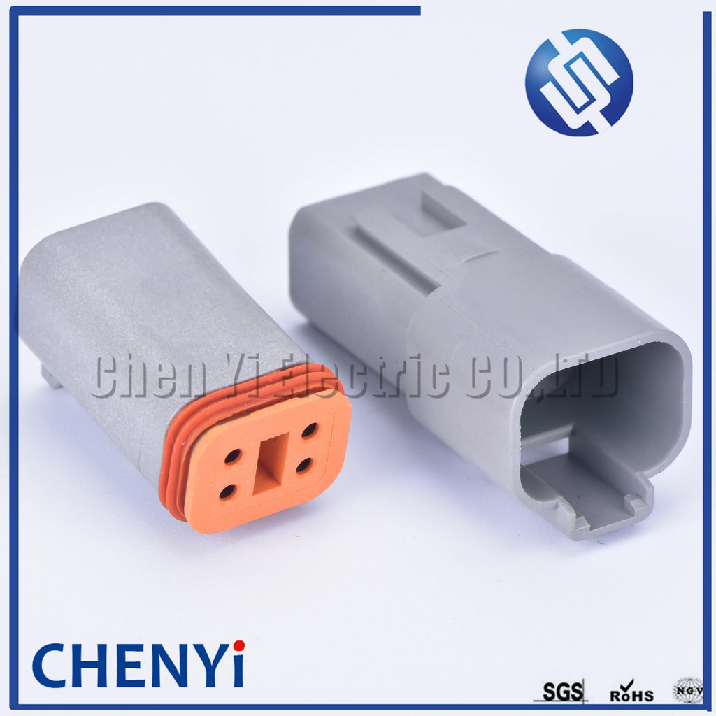 4 Pin Automotive Waterproof Connector Wire harness plug DT06-4S DT04-4P DT04-4P-L012 DT15-4P DT13-4P For Deutsch DT series