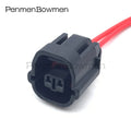 2 Pin 7283-8720-30 Car Waterproof Reversing Radar Probe Sensor Adapter Socket Wire Connector For Nissan Parking Sensor Plug