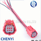 6 Pin Car OBD Diagnostic Plug Auto Universal Socket JST MWT Series OBDII Connection System Automotive Connector for Motorcycles