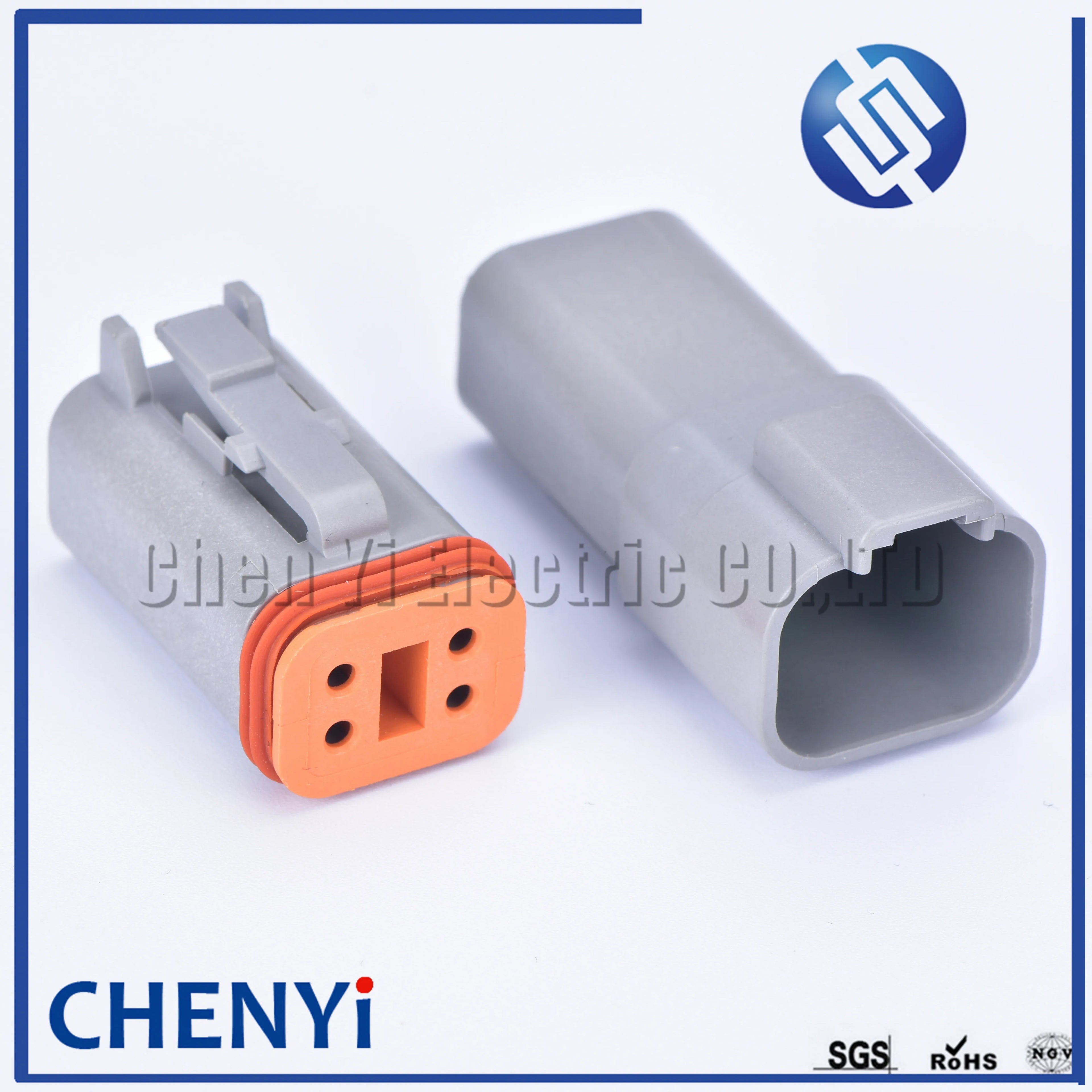 4 Pin Automotive Waterproof Connector Wire harness plug DT06-4S DT04-4P DT04-4P-L012 DT15-4P DT13-4P For Deutsch DT series