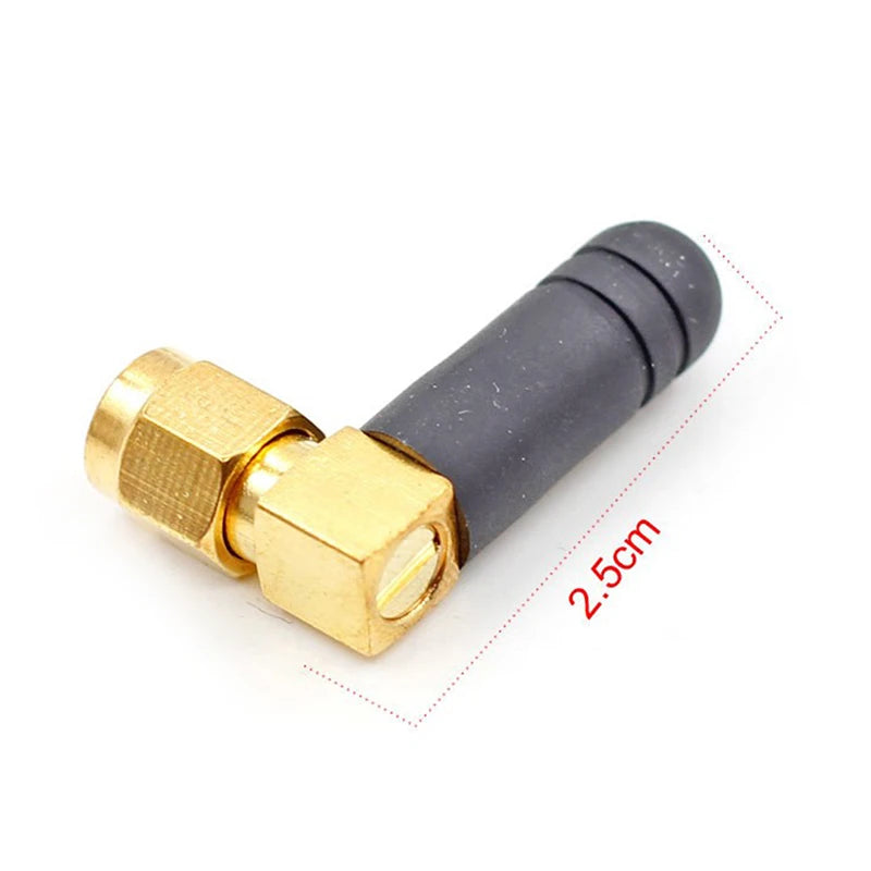 2PCS Mini Rubber 3dBi 2.4ghz WIFI Antenna SMA Male Router Bluetooth Antennas Wireless Module 2.4g Antena External Aerial