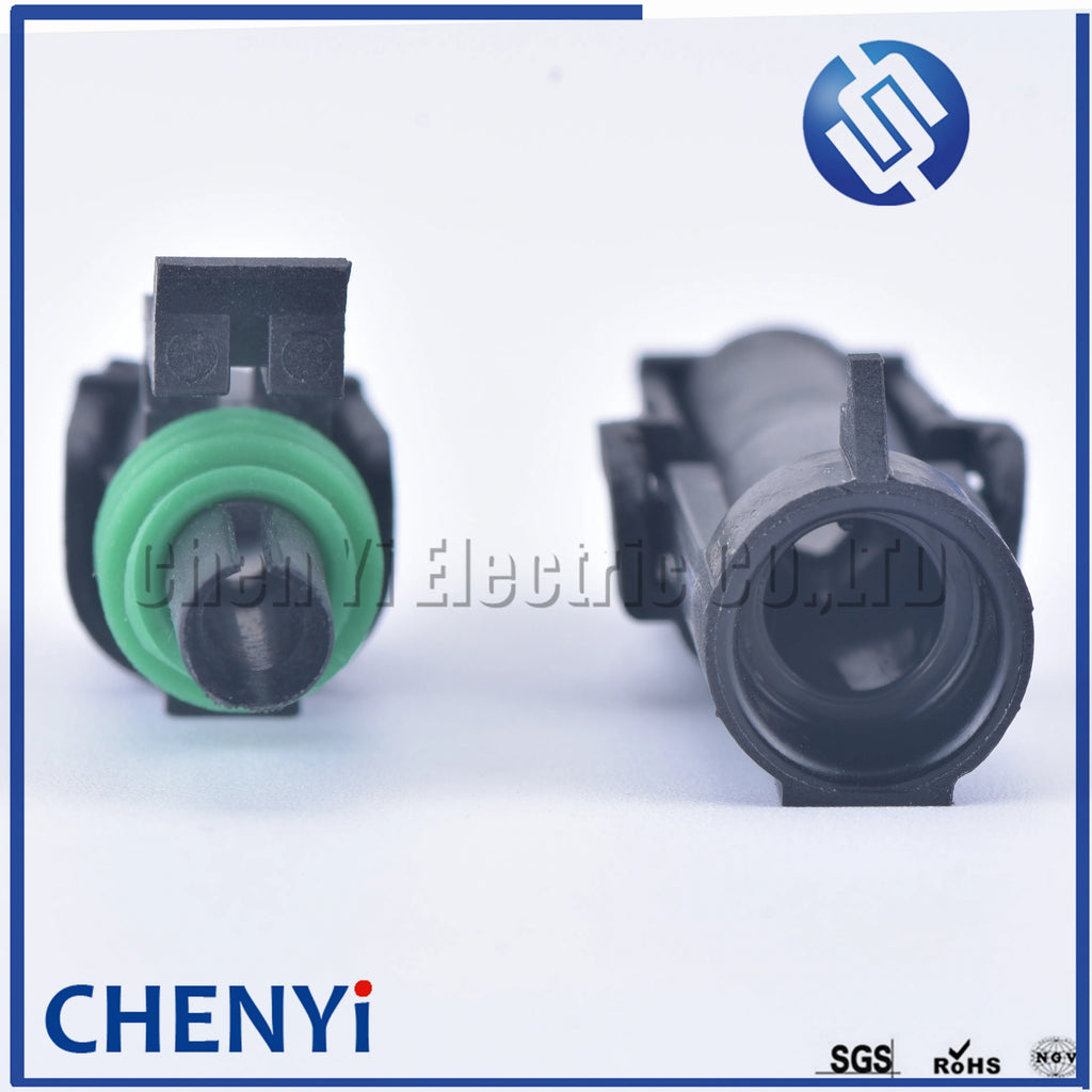 1 pin 2.5 mm Series Car Auto Wire connector Female or Male Weather Pack Electrical Plug 12015791 12010996