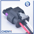 3 Pin PDC Parking Sensor Plug Connector For PASSAT A1 A3 A4 A6 A7 Q5 Q7 R8 4F0973703 1718653-1 4F0 973 703 With 15cm wire