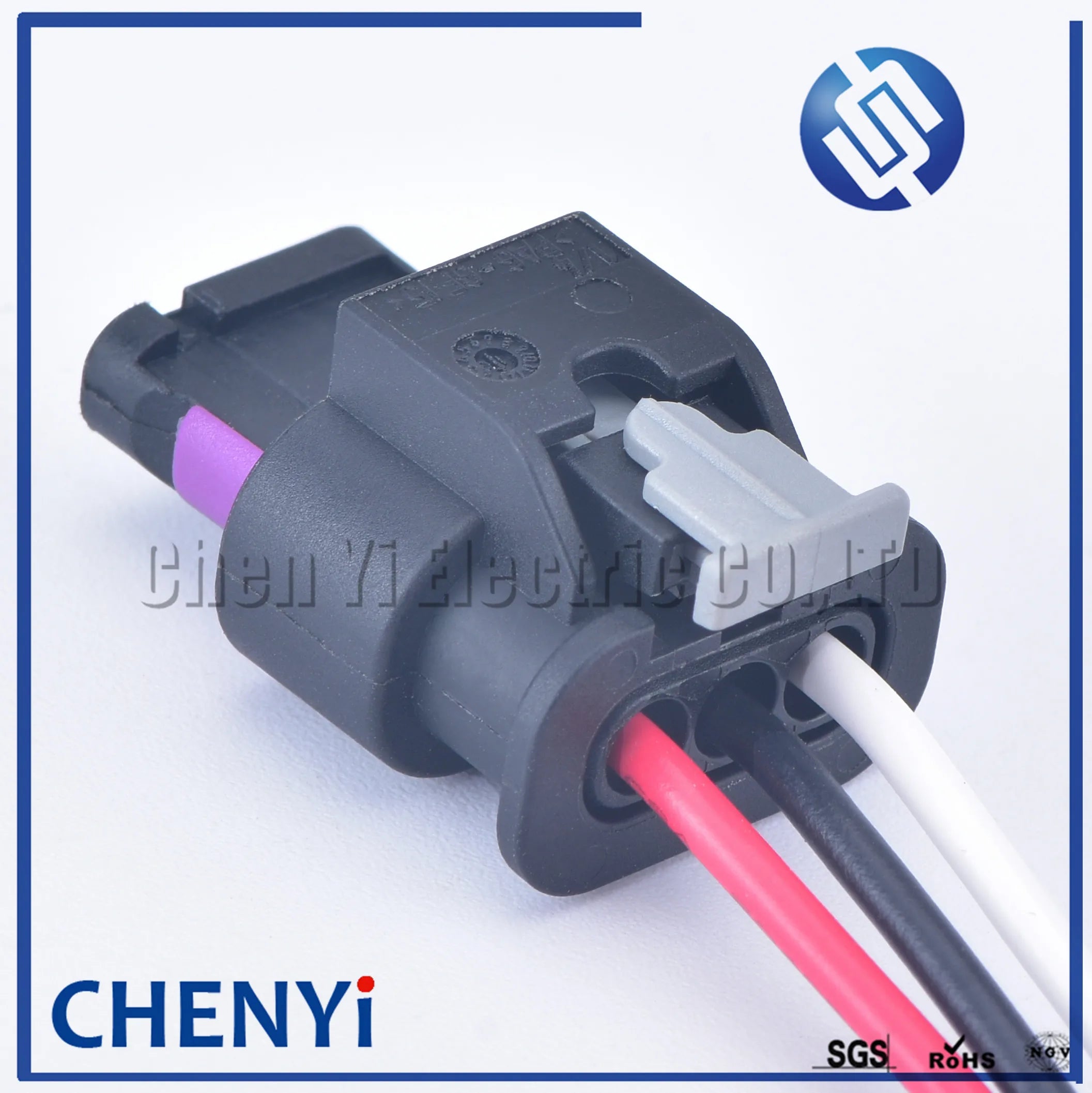 3 Pin PDC Parking Sensor Plug Connector For PASSAT A1 A3 A4 A6 A7 Q5 Q7 R8 4F0973703 1718653-1 4F0 973 703 With 15cm wire