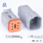 Deutsch DT connector DT06-2S/DT04-2P/DT06-3S/DT04-3P/DT06-4S/DT04-4P 6P 8P 12P Auto Waterproof Connector Automotive Sealed Plug