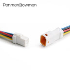1 Set 2 3 4 6 8 Pin JWPF 0.7mm Car Micro Butt Electrical Connector Waterproof Female Male Wire Harness Plug for Benz BMW JST-02T
