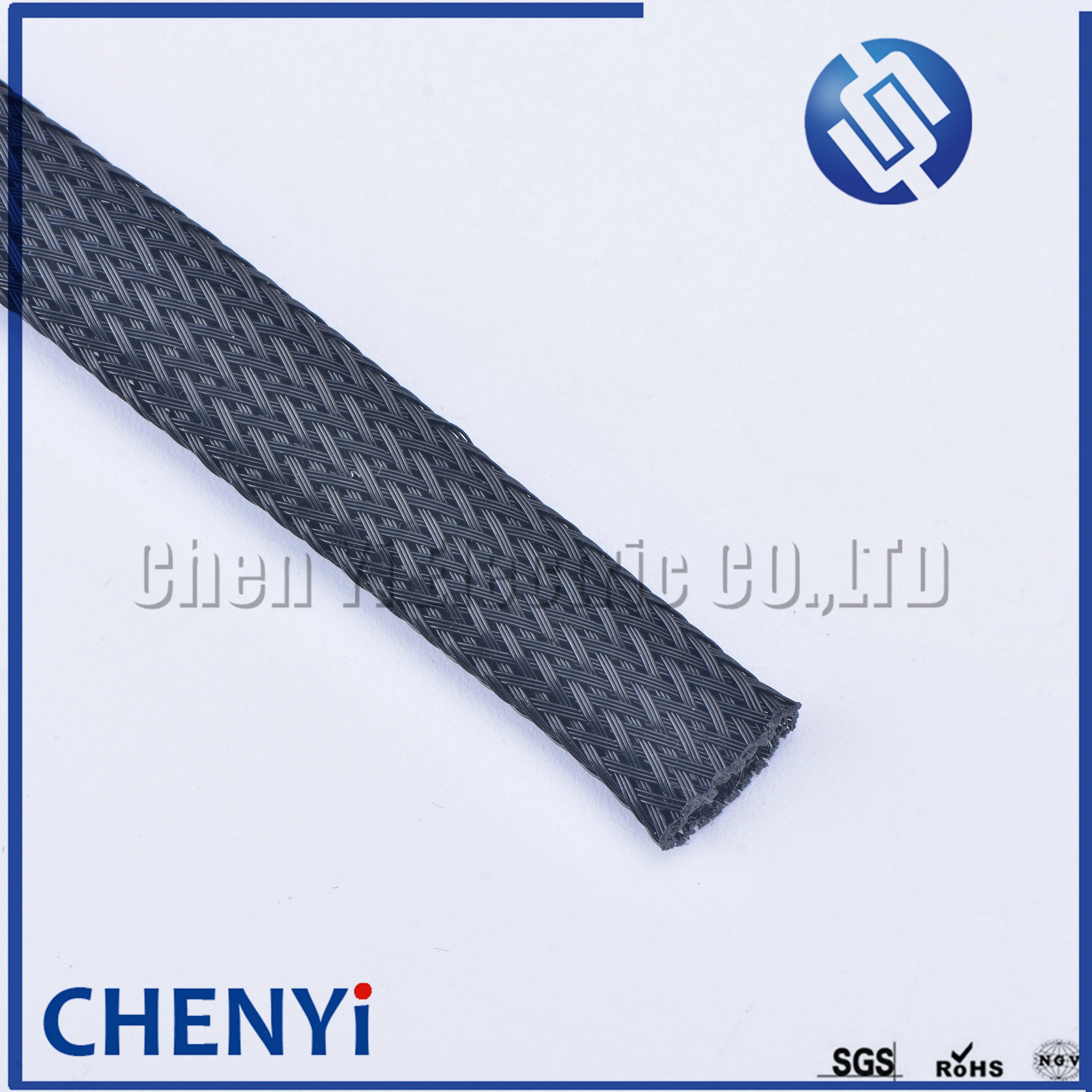 10M Width 4/6/8/10/12/14/16/20/30mm Cable Sleeve black Wire Protection PET Nylon Cable Sleeves wire cable Braided Cable Sleeve