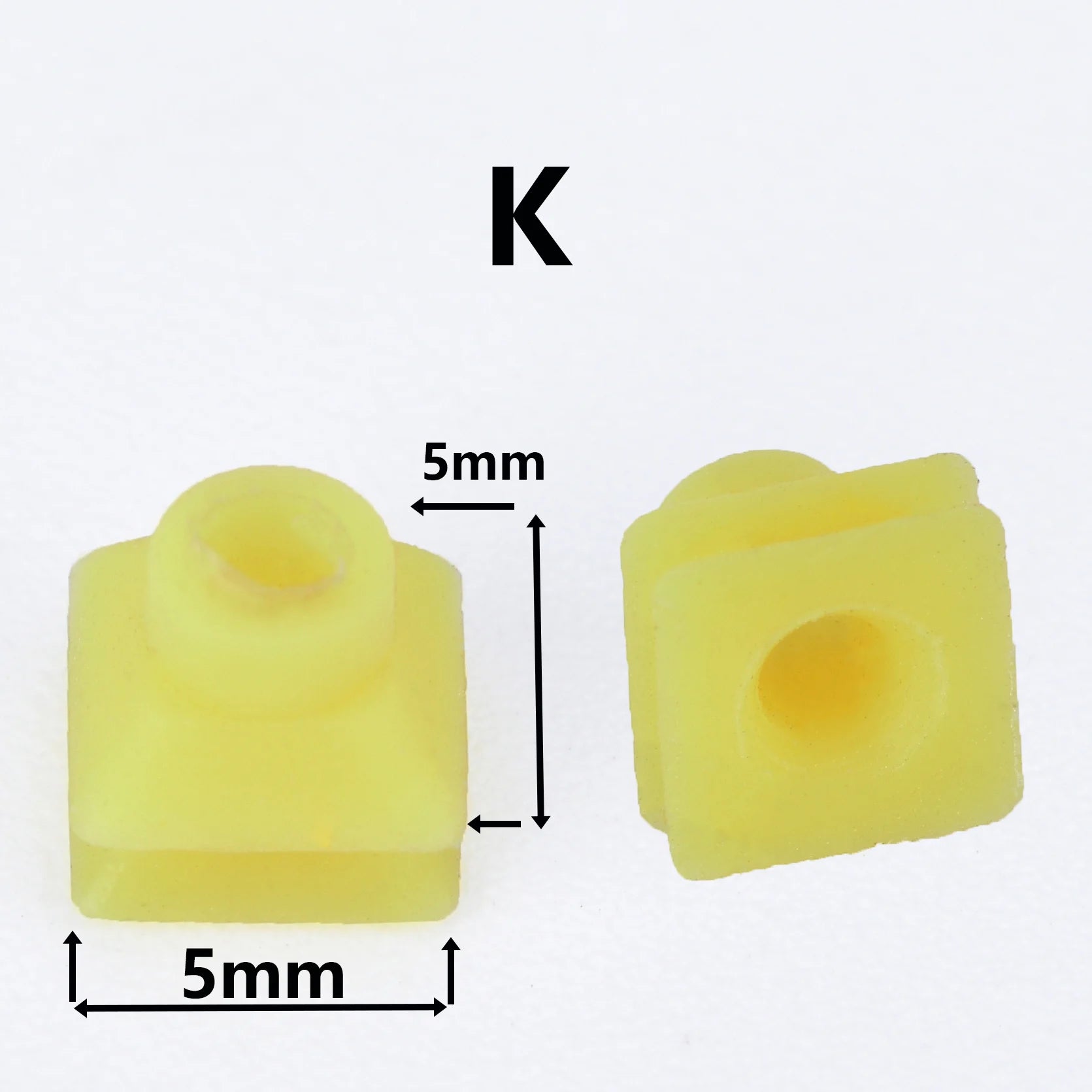 100 Pcs 0.6/1/1.5/1.8/3.5/6.3/9.5mm car wire connector waterproof ring circle rubber seal hollow plug silicone sheath cap