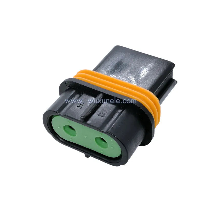 25 Sets 2 Way 12033769 12033731 Fuse Cover Wire Connector for Automotive Engine Cooling Fan Relay Module Plug
