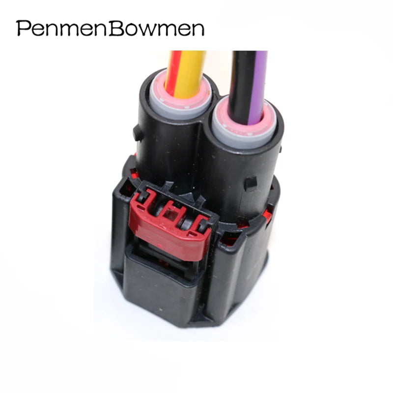 1 Set 2 Pin Car Steering Power Booster Pump Electrical Cable Connector Female Wire Harness Plug For Benz Ford Focus 7287-1990-30