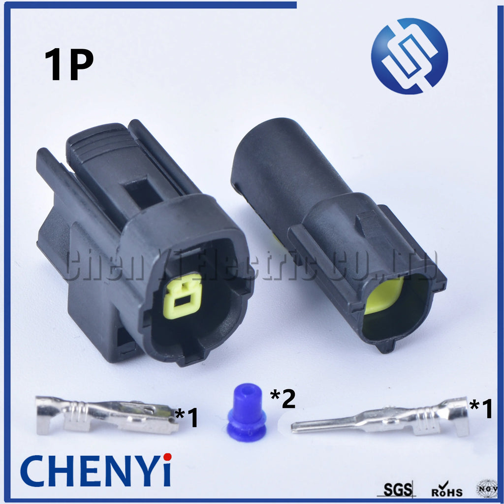 1/2/3/4/6/8/10/12/16 Pin Waterproof Connector Electrical Plug Car Auto Sealed Truck Harness Socket 174879-2 174877-2