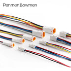1 Set 2 3 4 6 8 Pin JWPF 0.7mm Car Micro Butt Electrical Connector Waterproof Female Male Wire Harness Plug for Benz BMW JST-02T