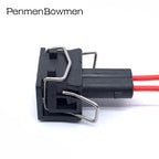 1 Set 2 Pin Auto 3.5mm Turning Lamp Holder Plug Wire Harness Car Male Waterproof Electronic Connector With Cable For 357972752