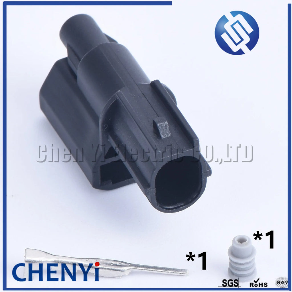 1 pin waterproof auto connector male or female 6189-0940 6188-0657 K20 K24 air pump generator motorbike auto connector For Honda