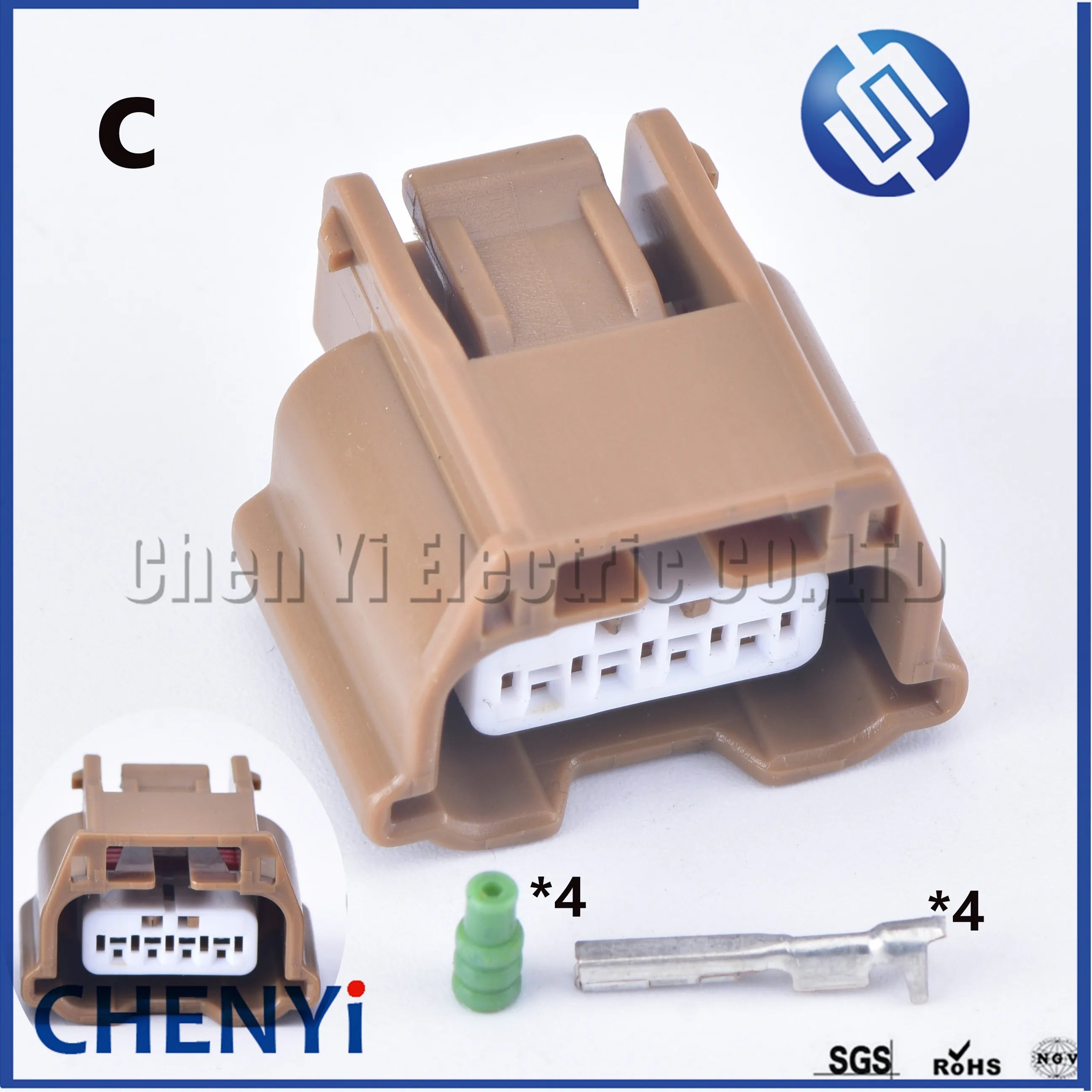 4 Pin female（4 forms ）Waterproof Automotive Plug MAP Sensor Connector Mass Air Flow Socket For Nissan Infiniti 7287-5378-10