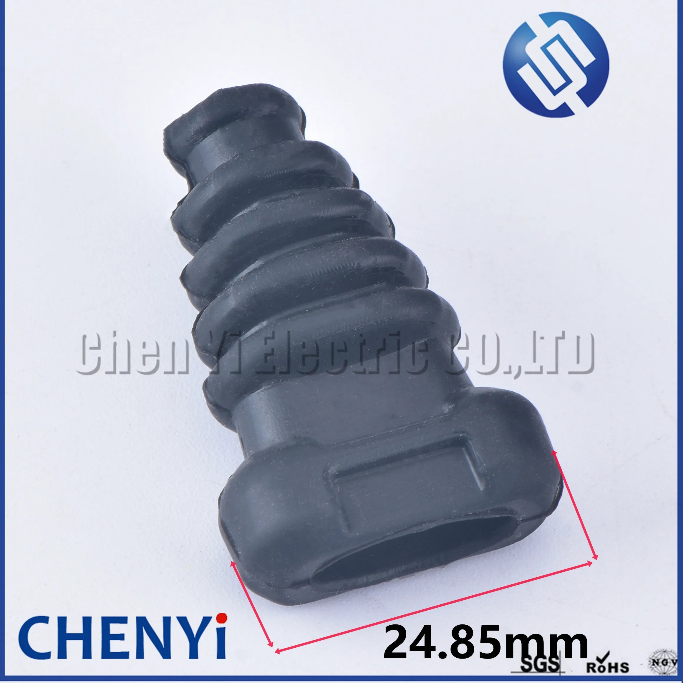 5 Pcs 2 3 4 5 6 7 8 Pins Waterproof Automotive Wire Connector Cover Rubber dustproof silicone sleeve For Connector plug Socket