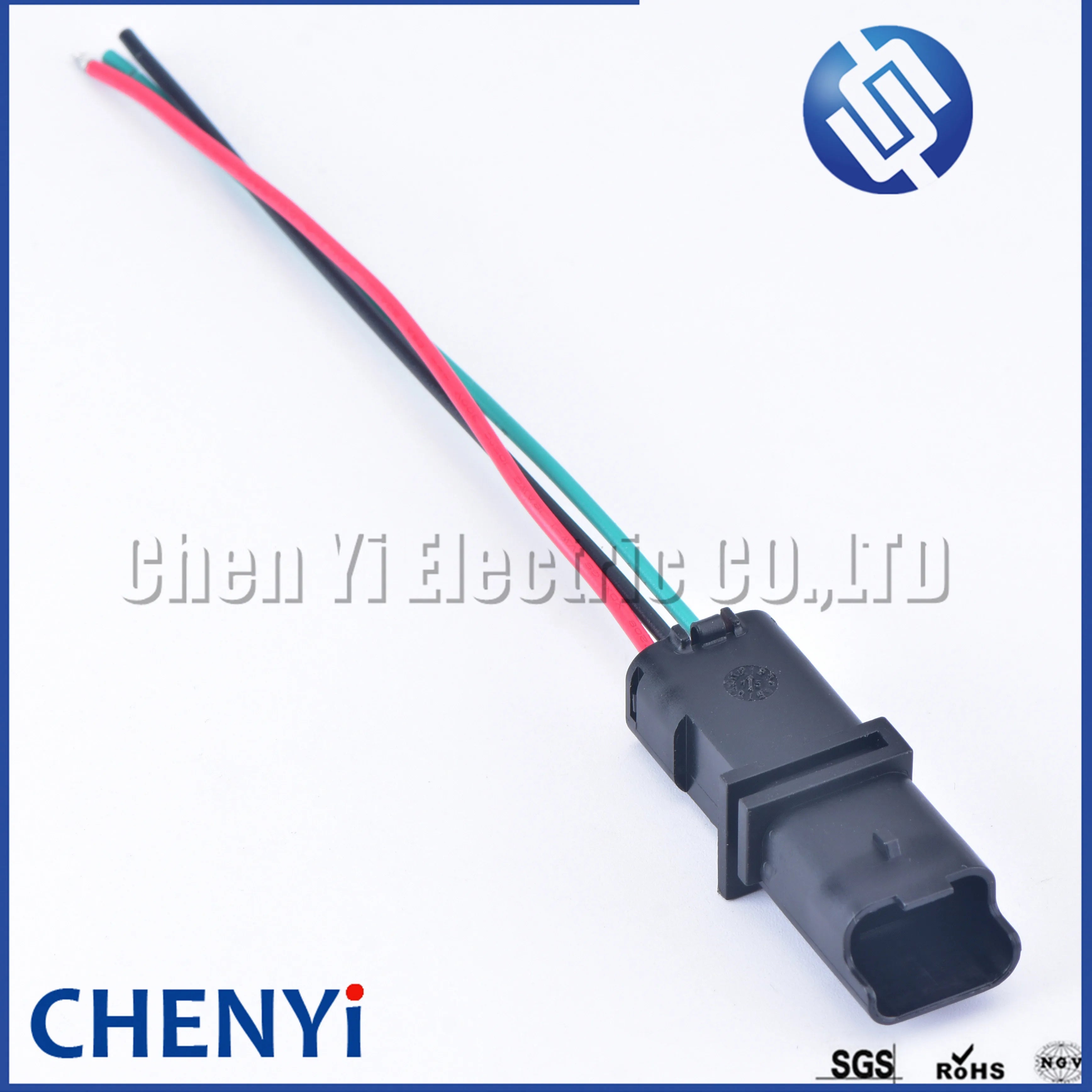 3 pin male or female waterproof automotive connector harness 211PL032S0049 211PC032S0049 For PSA Peugeot Citroen Headlight