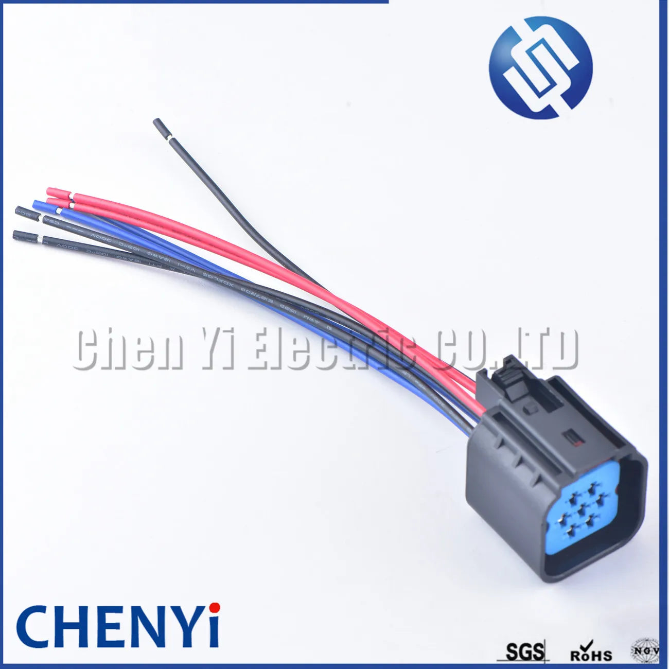 1 set 7 Pin 3.5 mm WPT-596(Tin) 3U2Z-14S411-YGA 7 way waterproof Automotive plug female plastic wire cable connector with wires