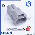 2 Pin Ignition Coil Connector Plug For Toyota Accent 1.6L Elantra J3 1JZ-GTE 2JZ-GTE 90980-10901 90980-10899 7283-7023-10