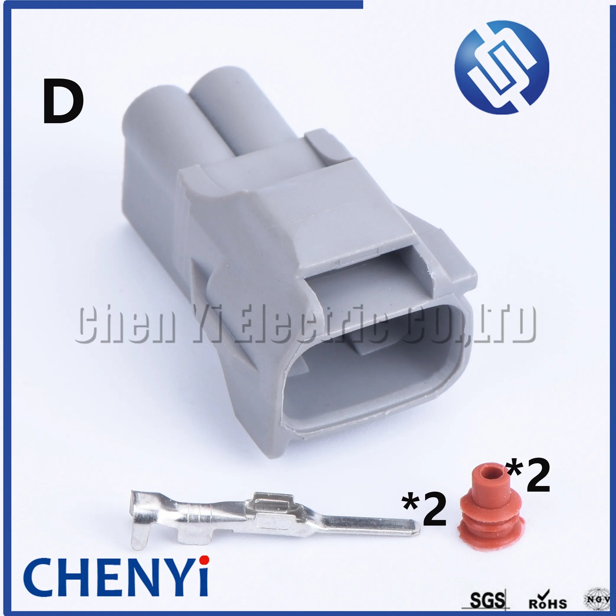 2 Pin Ignition Coil Connector Plug For Toyota Accent 1.6L Elantra J3 1JZ-GTE 2JZ-GTE 90980-10901 90980-10899 7283-7023-10
