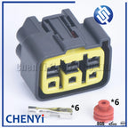 6 Pin car waterproof auto connector 2.8mm female or male PCB electric socket FSW--C-6F-B automotive connector Plug