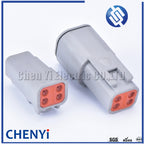 5 sets DTM 4 Pin connector DTM06-4S/DTM04-4P Male or Female Auto Waterproof Connector Automotive Sealed Plug For Deutsch