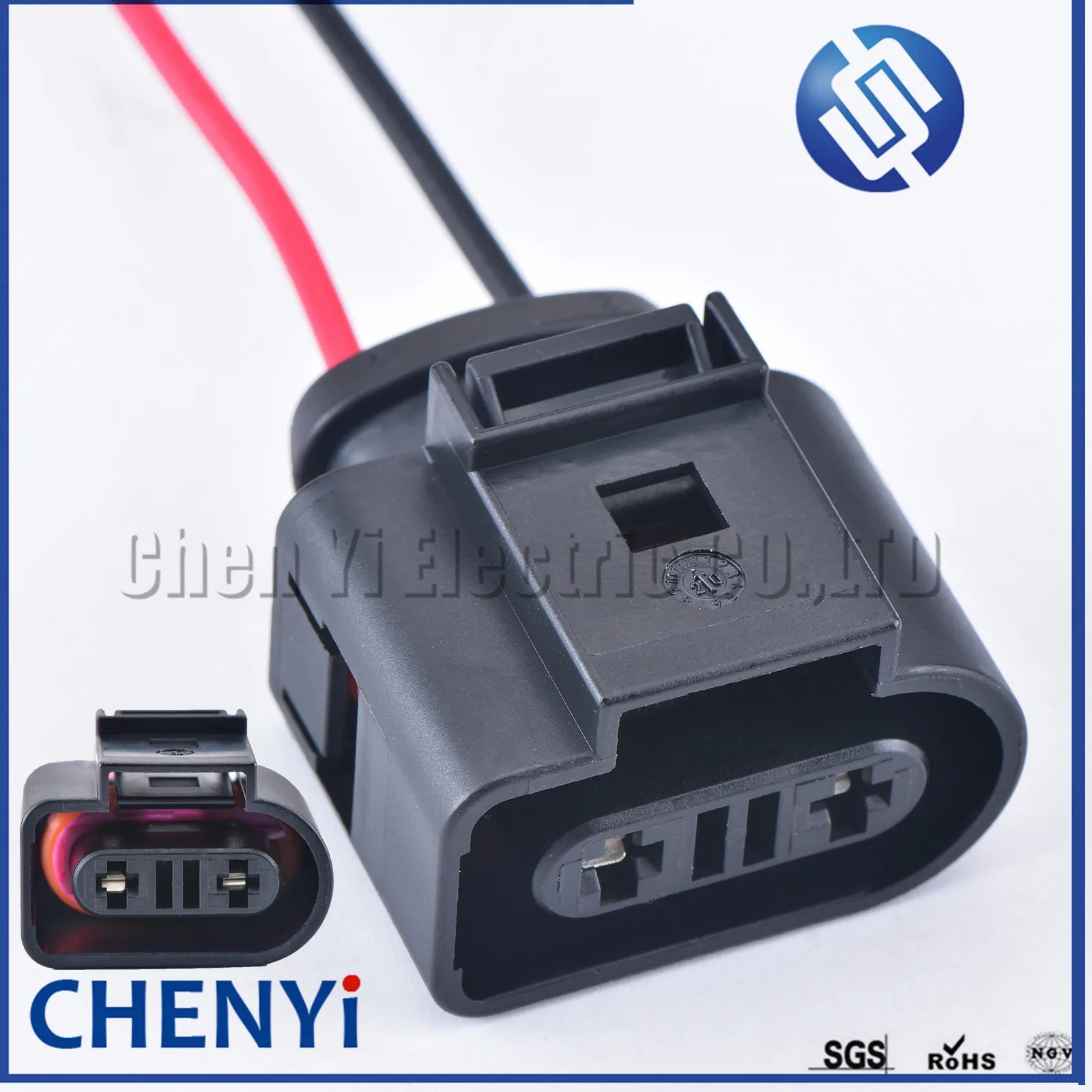 2 Pin Automotive connector Coolant Temperature Sensor Plug 1K0973202 Wire Cable Pigtail 1K0 973 202