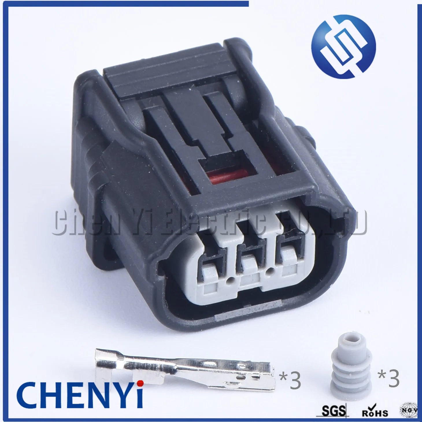 3 pin waterproof sealed connector female HX 040 Head Lamp Light Socket auto connector 6188-4775 6189-7037 For Honda