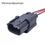 1 Set 3 Pin Car Ignition Coil Small Lamp Electrical Cable Connectors Female Male Wire Harness Plug for Honda 6188-4775 6189-7037