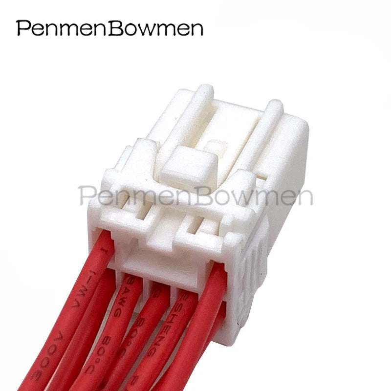 1 Set 7 Pin Auto Unsealed Adapter Socket Electrical Cable Connectors Female Wire Harness Plug For Toyota PH845-07010