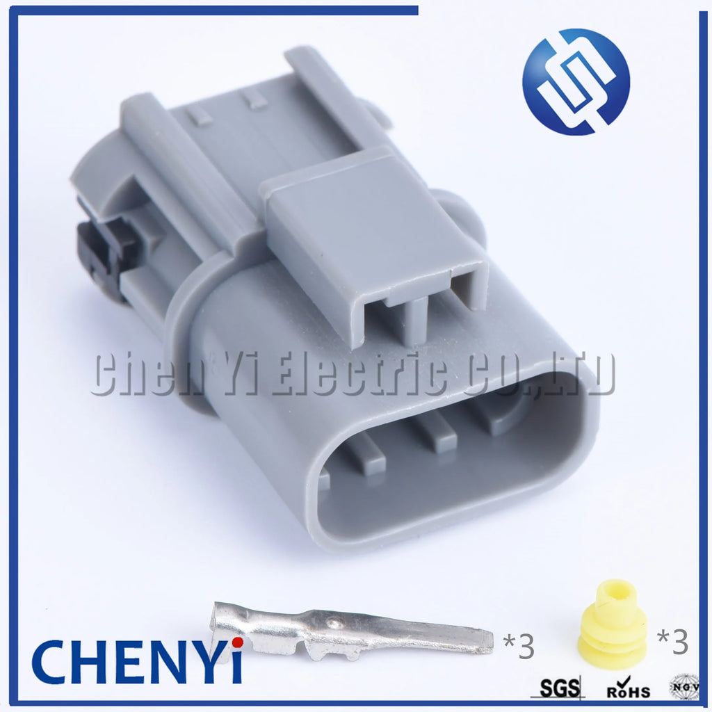 3 Pin Female or Male Automotive Ignition Coil Plug Car O2 Oxygen Sensor Connector Socket 7223-1834-40 7122-1834-40 For Nissan