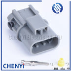 3 Pin Female or Male Automotive Ignition Coil Plug Car O2 Oxygen Sensor Connector Socket 7223-1834-40 7122-1834-40 For Nissan