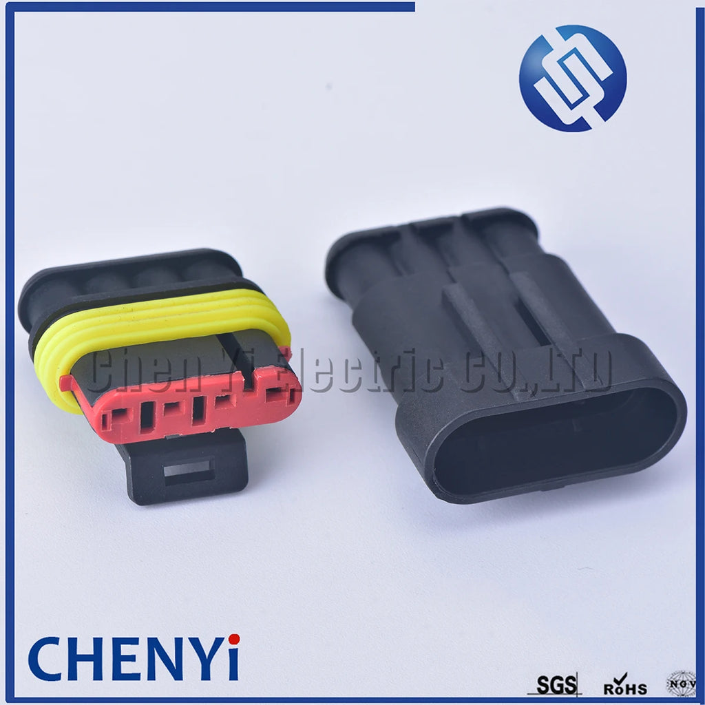 4 Pin way 1.5 series Female or Male 282088-1 Automotive Connector Sealed Waterproof Auto Wire harness plug 282106-1