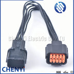8 Pin HP285-08021 Auto Waterproof 8 Pin female to 8 Pin Male Pigtail Connector Socket HP281-08020 HP291-08100 for Hyundai