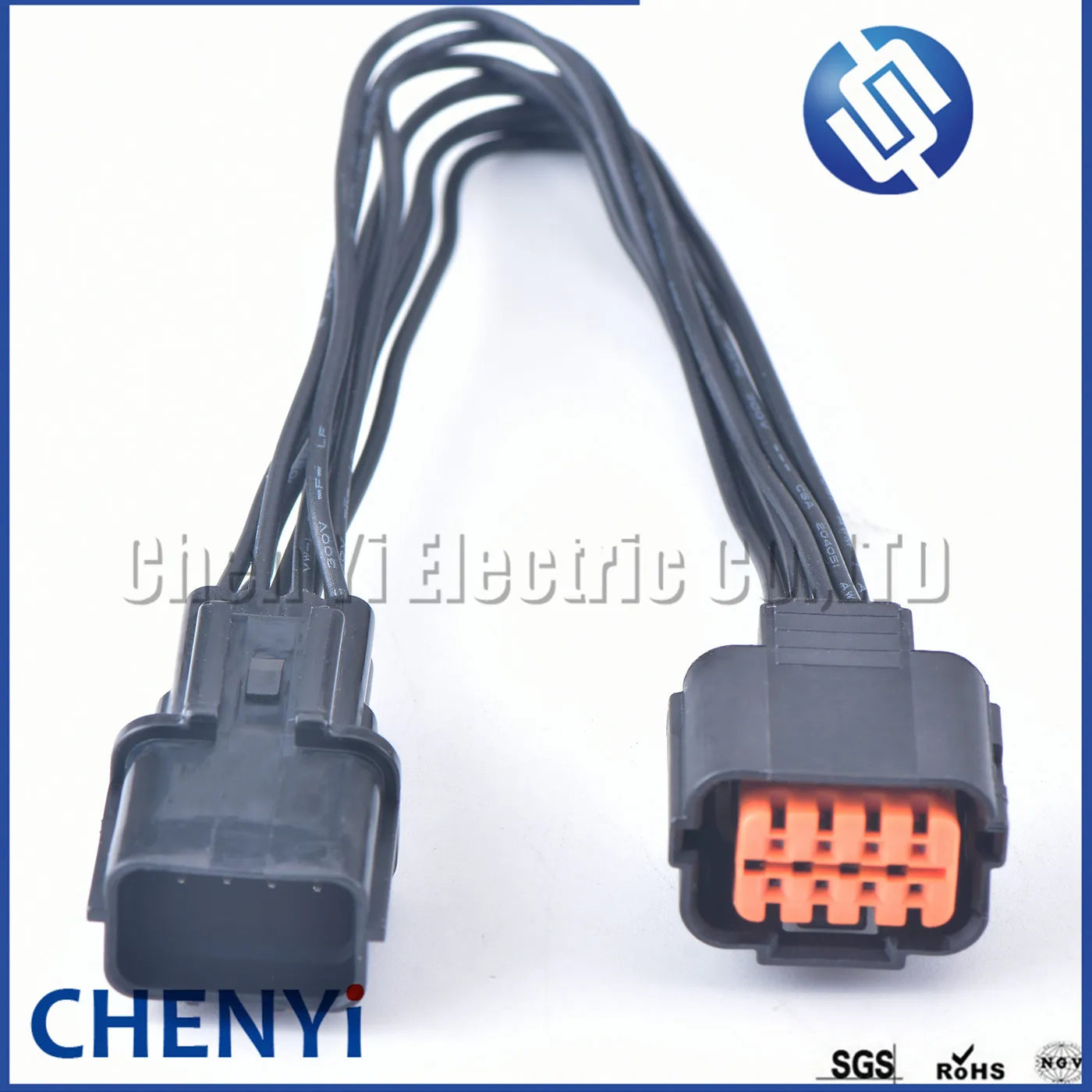 8 Pin HP285-08021 Auto Waterproof 8 Pin female to 8 Pin Male Pigtail Connector Socket HP281-08020 HP291-08100 for Hyundai