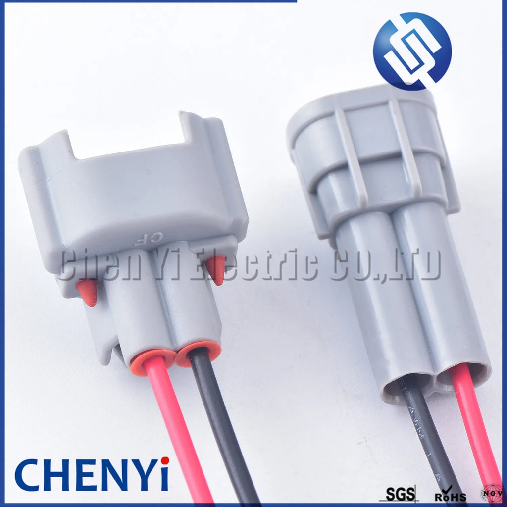 2 Pin Auto Waterproof connector Plug Car Fuel Injector connectors Wire Harness Pigtail for Subaru Mazda WRX 6189-0035 6189-0039