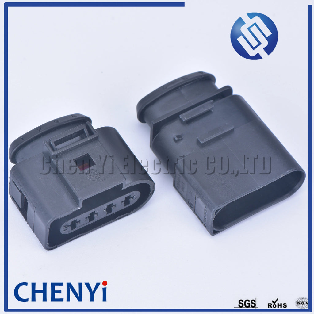 4 Pin 3.5 Automotive Waterproof connector 4B0973724 coil Extension adapter ignition coil plug 1J0973824 1J0973724 1J0 973 824