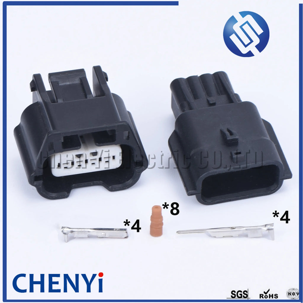 4 Pin Automotive waterproof connector MAP Sensor Connector Mass Air Flow Plug Socket 7282-8853-30 7283-8853-30 For Nissan